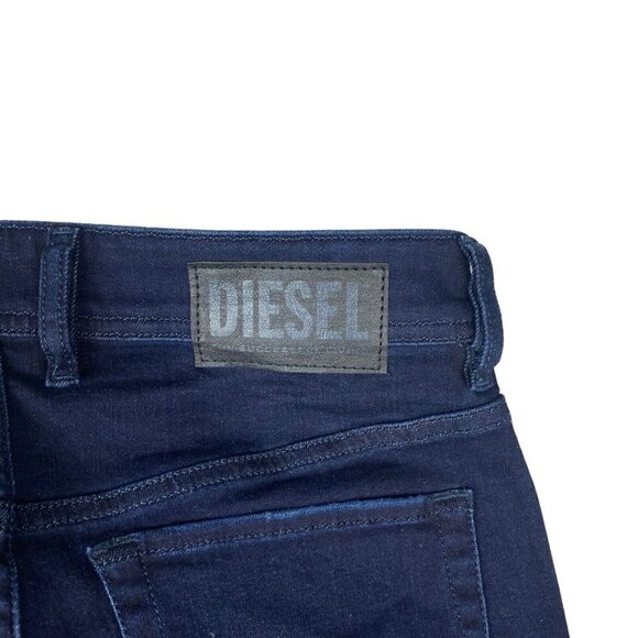 Diesel Sleenker X 083AG Men's Dark Blue Wash Slim Fit Washed Denim Jeans 29 X 32 - Picture 8 of 15